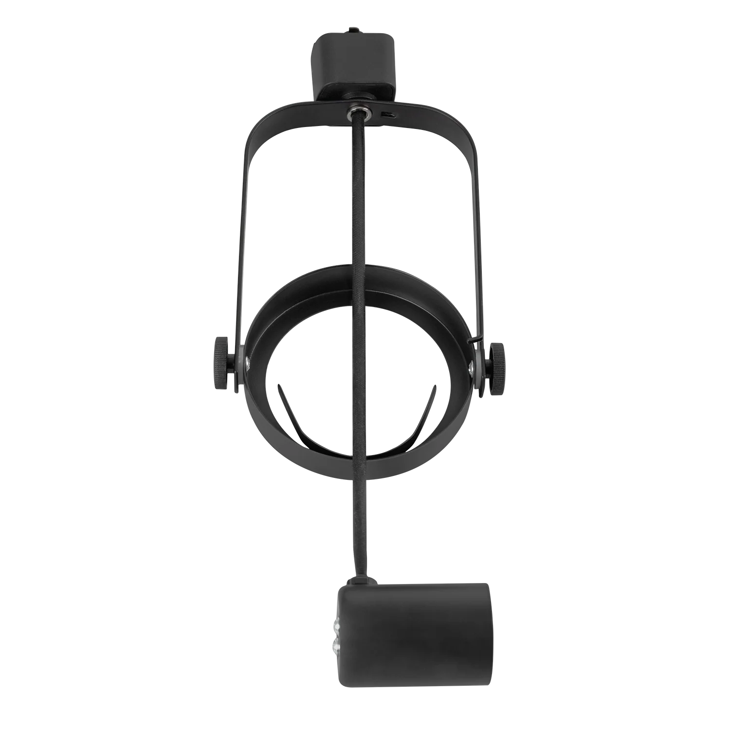 Foco de Carril Monofásico E27 Sin Bombilla Negro [HO-FC-E27-B] - Image 2