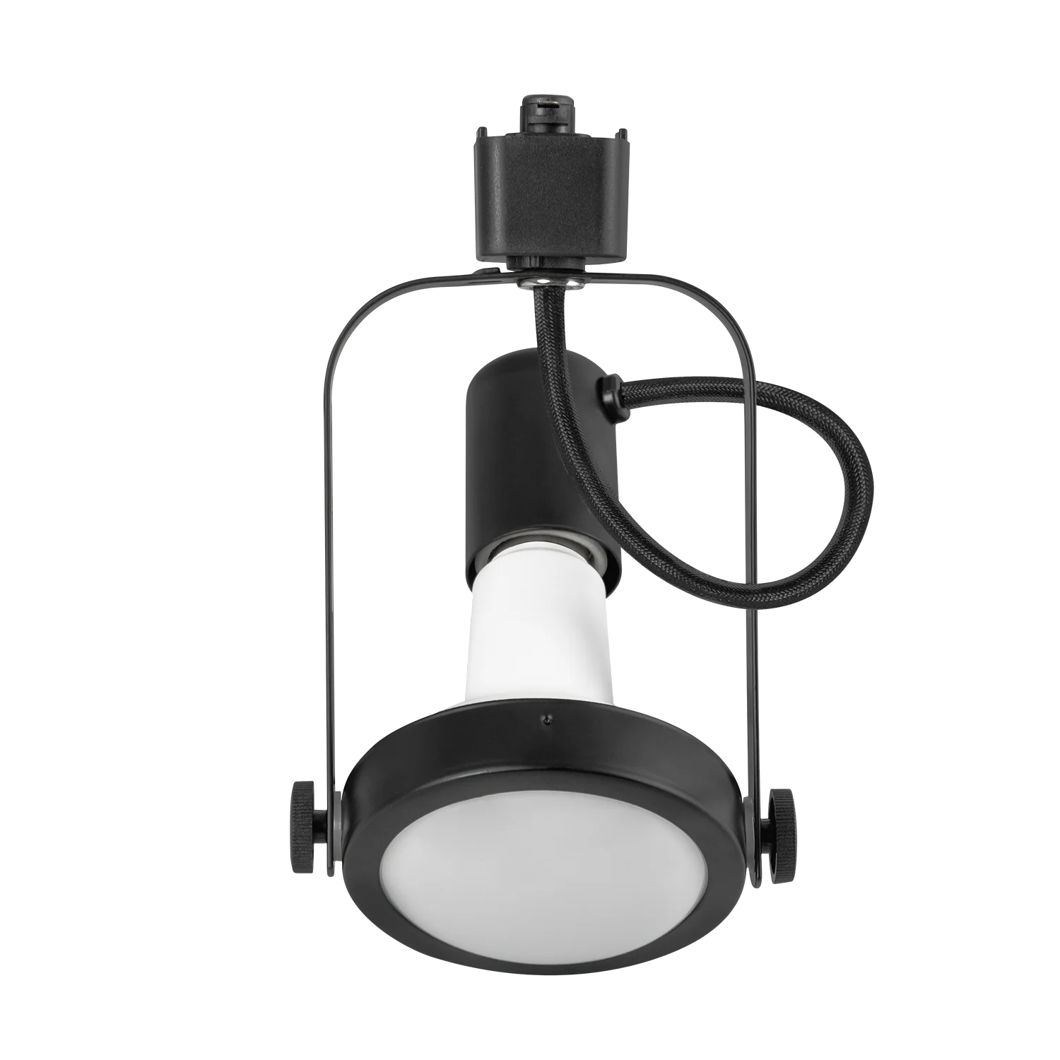 Foco de Carril Monofásico E27 Sin Bombilla Negro [HO-FC-E27-B] - Image 4