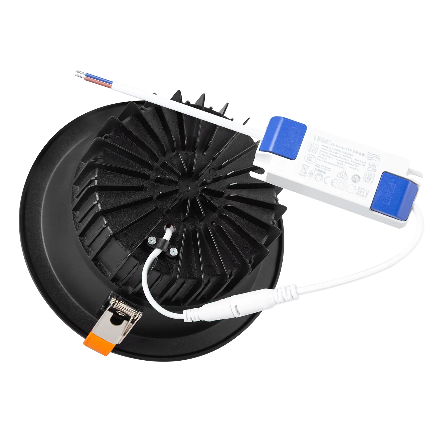 Foco Downlight Circular LED 20W 2.000Lm 6000ºK Anti-Deslumbrante UGR19 40.000H Negro - Image 7