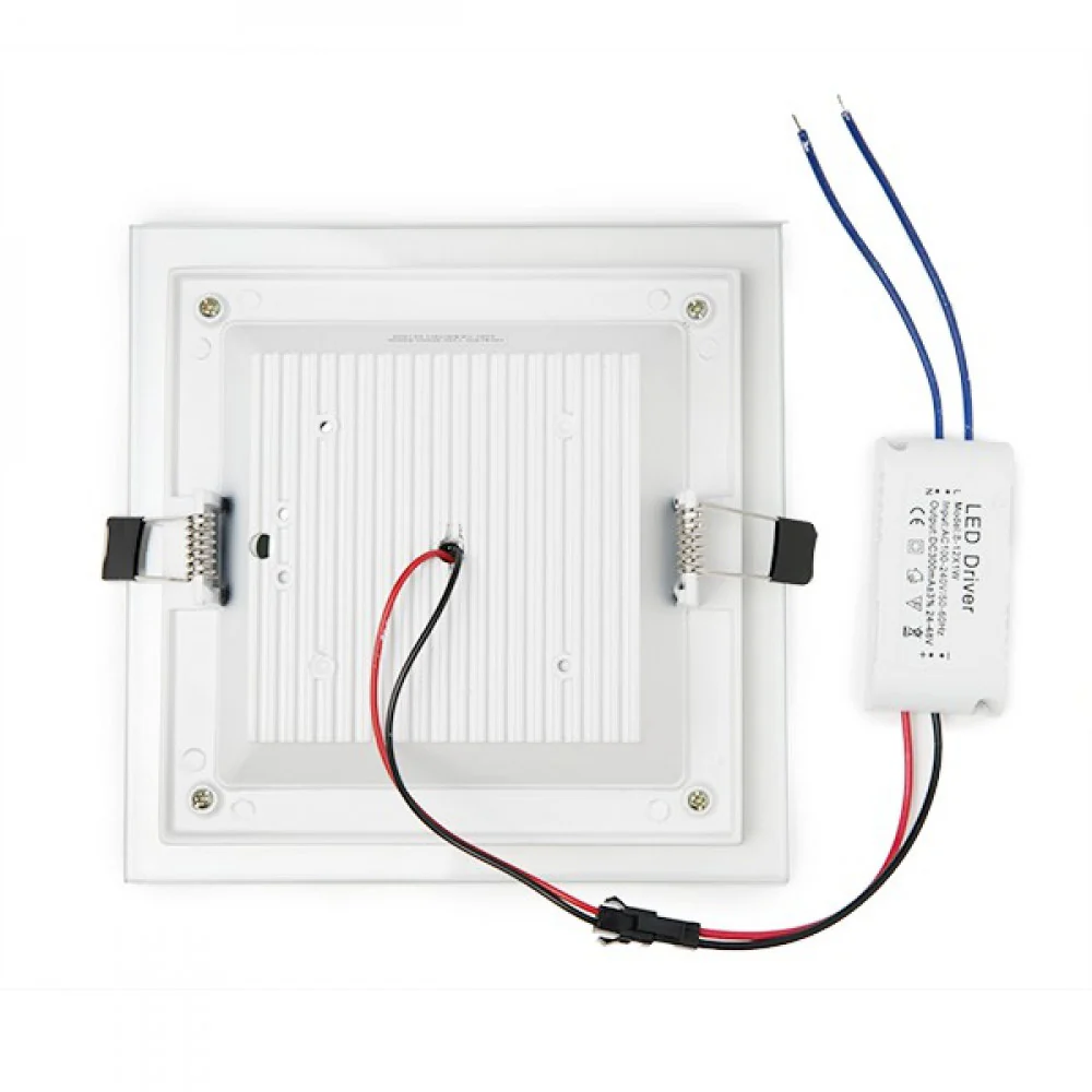 Foco Downlight LED 12W 1200Lm 6000ºK Cuadrado   Cristal 40.000H  [GR-MB02-12W-CW] - Image 5