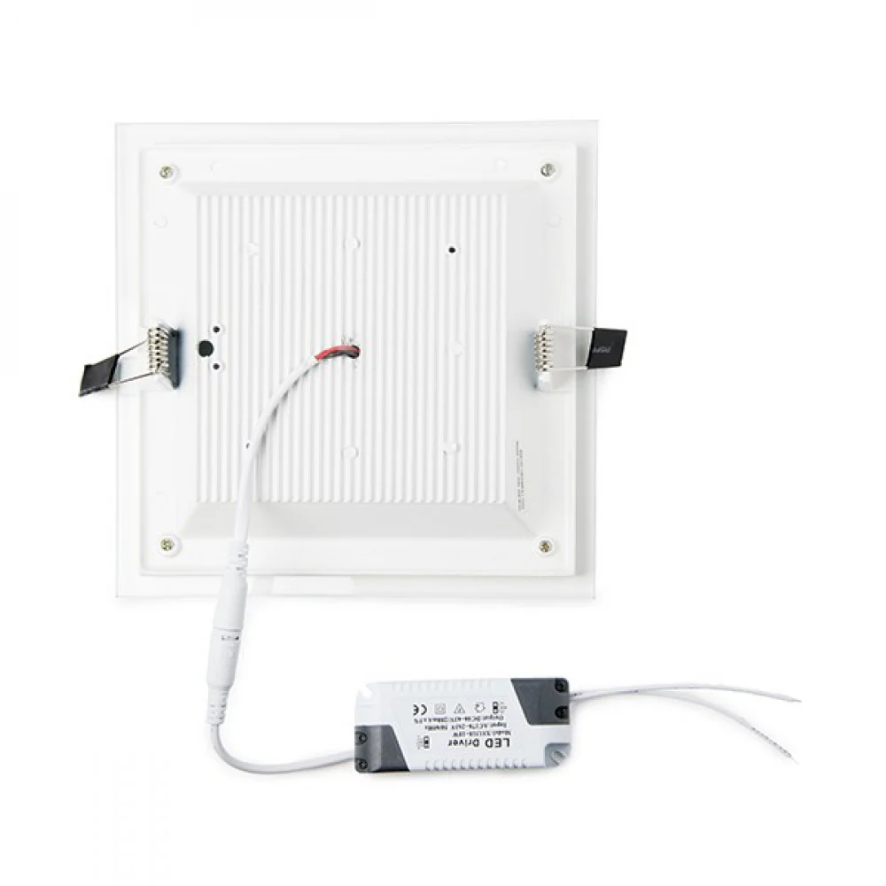 Foco Downlight LED 18W 1800Lm 6000ºK Cuadrado   Cristal 40.000H  [HO-MB02-18W-CW] - Image 5