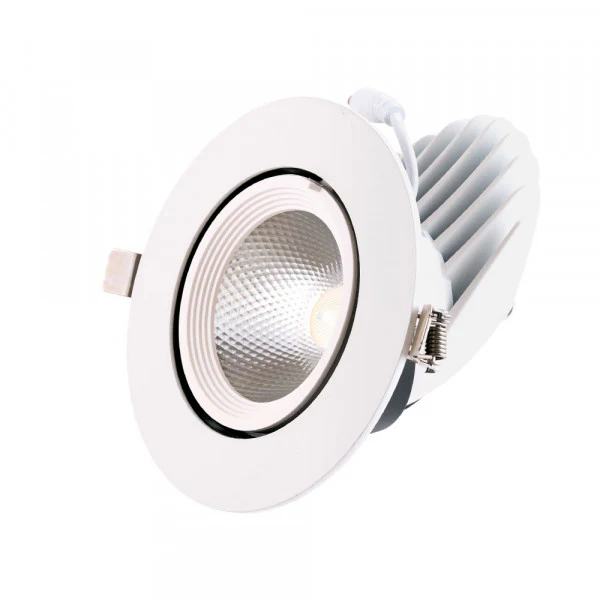 Foco Downlight LED 20W 3000Lm 4000ºK Circular Ajustável 40.000H  [HO-COB-C-OR-20W-W] - Image 5