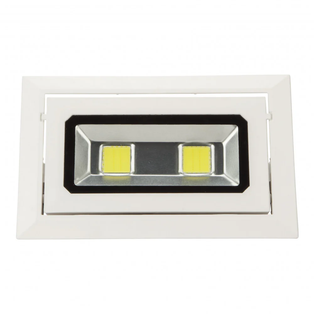 Foco Downlight LED 40W 3.600Lm 6000ºK Rectangular Basculante 40.000H [WR-RECTBAS-40W-CW] - Image 3