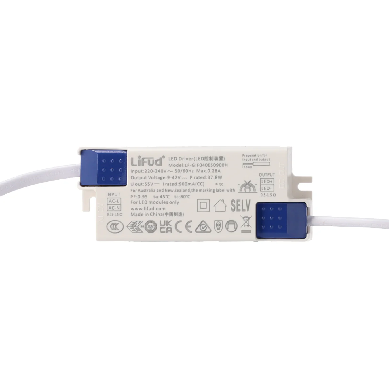 Foco Downlight LED 40W CCT (Tonalidad Luz Regulable) Circular Orientable Driver LIFUD 40.000H Microprismático - Image 3