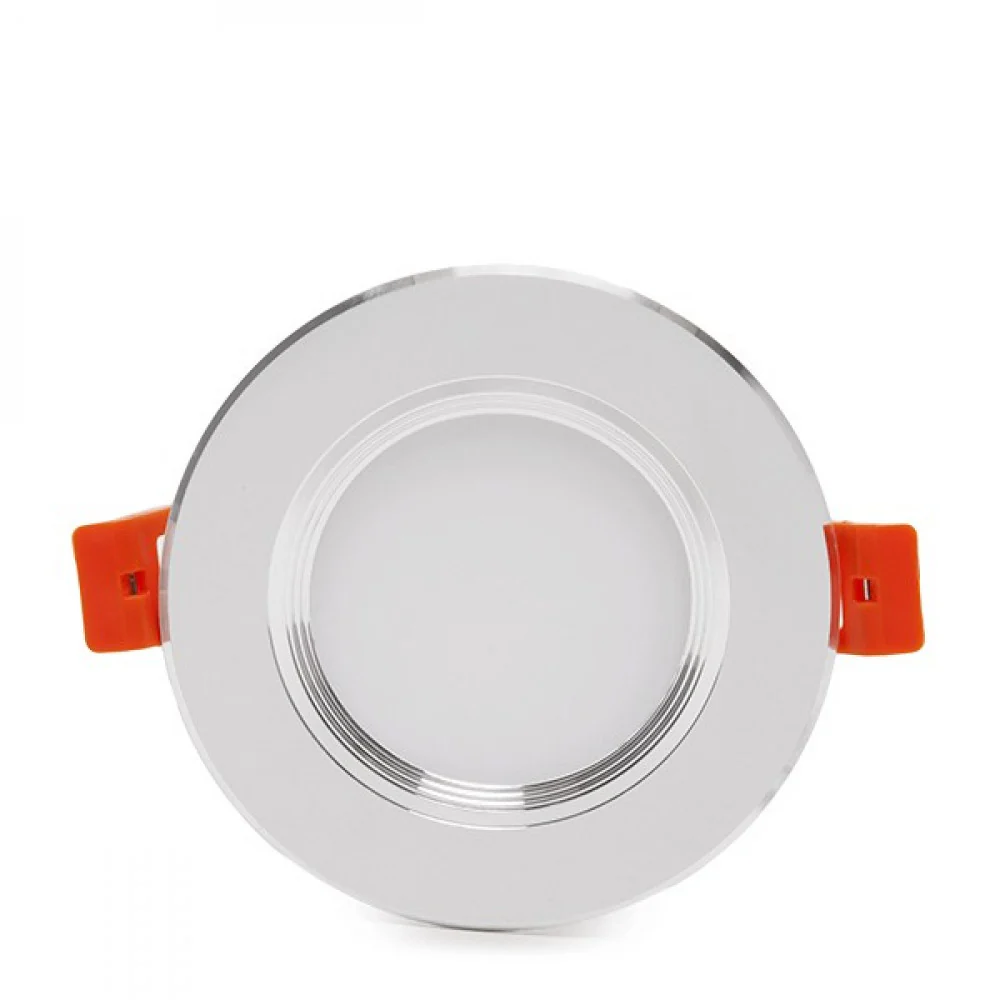 Foco Downlight LED 5W 400Lm 6000ºK Aro Plateado 40.000H [PCE-DL5W-P-CW] - Image 4