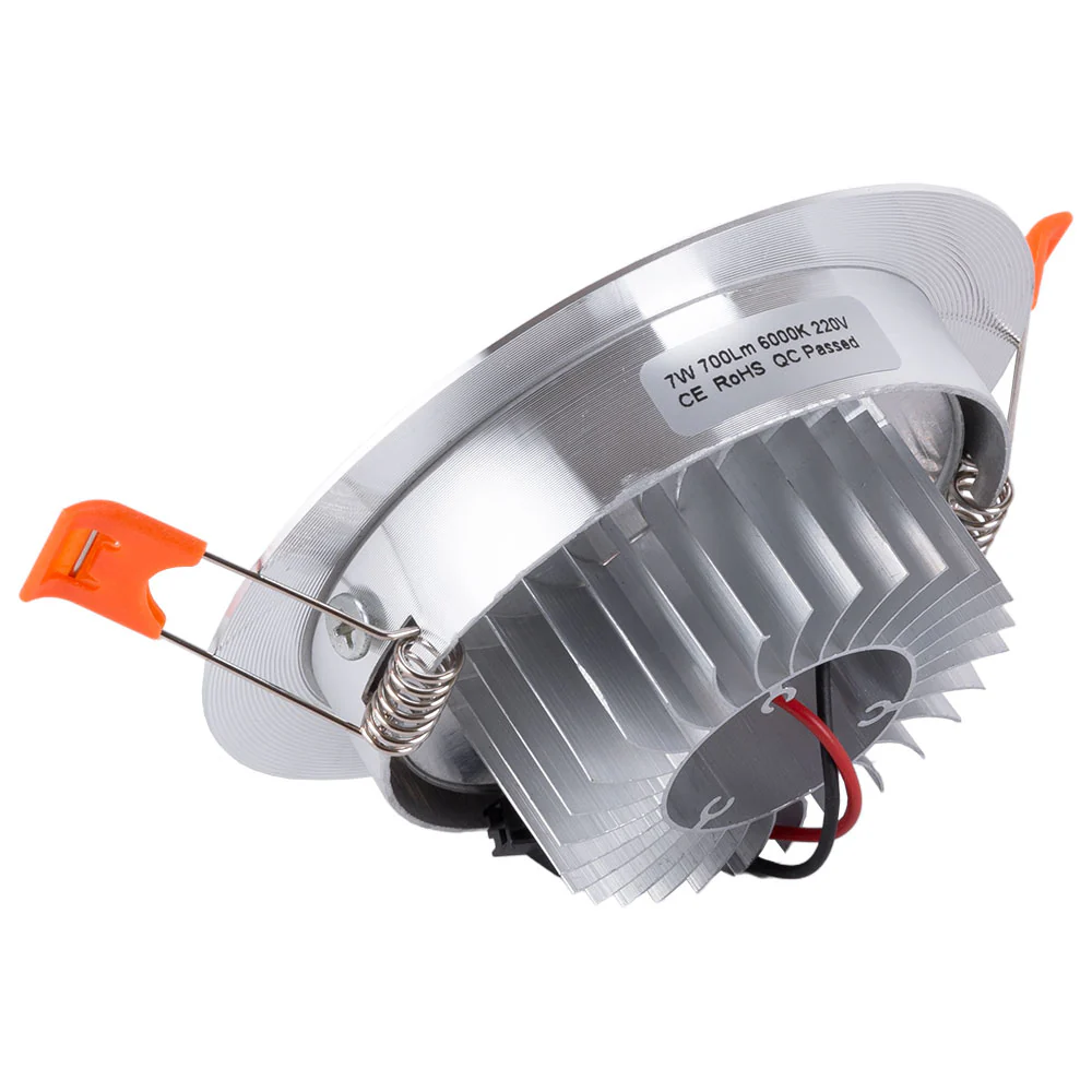 Foco Downlight LED 7W 700Lm 6000ºK Circular 40.000H  [HO-LEDDOWN-7W-CW] - Image 3