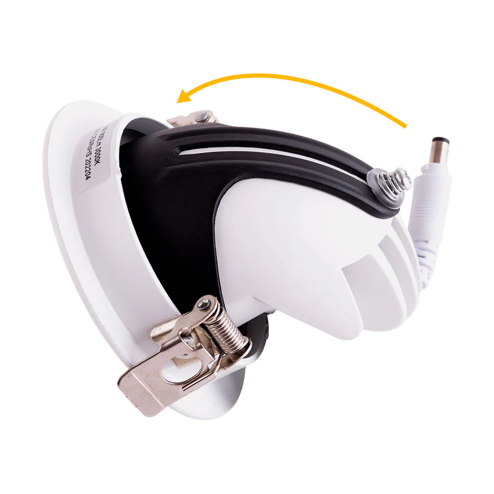 Foco Downlight LED 9W 1350Lm 4000ºK Circular Orientable 40.000H [HO-COB-C-OR-9W-W] - Image 3