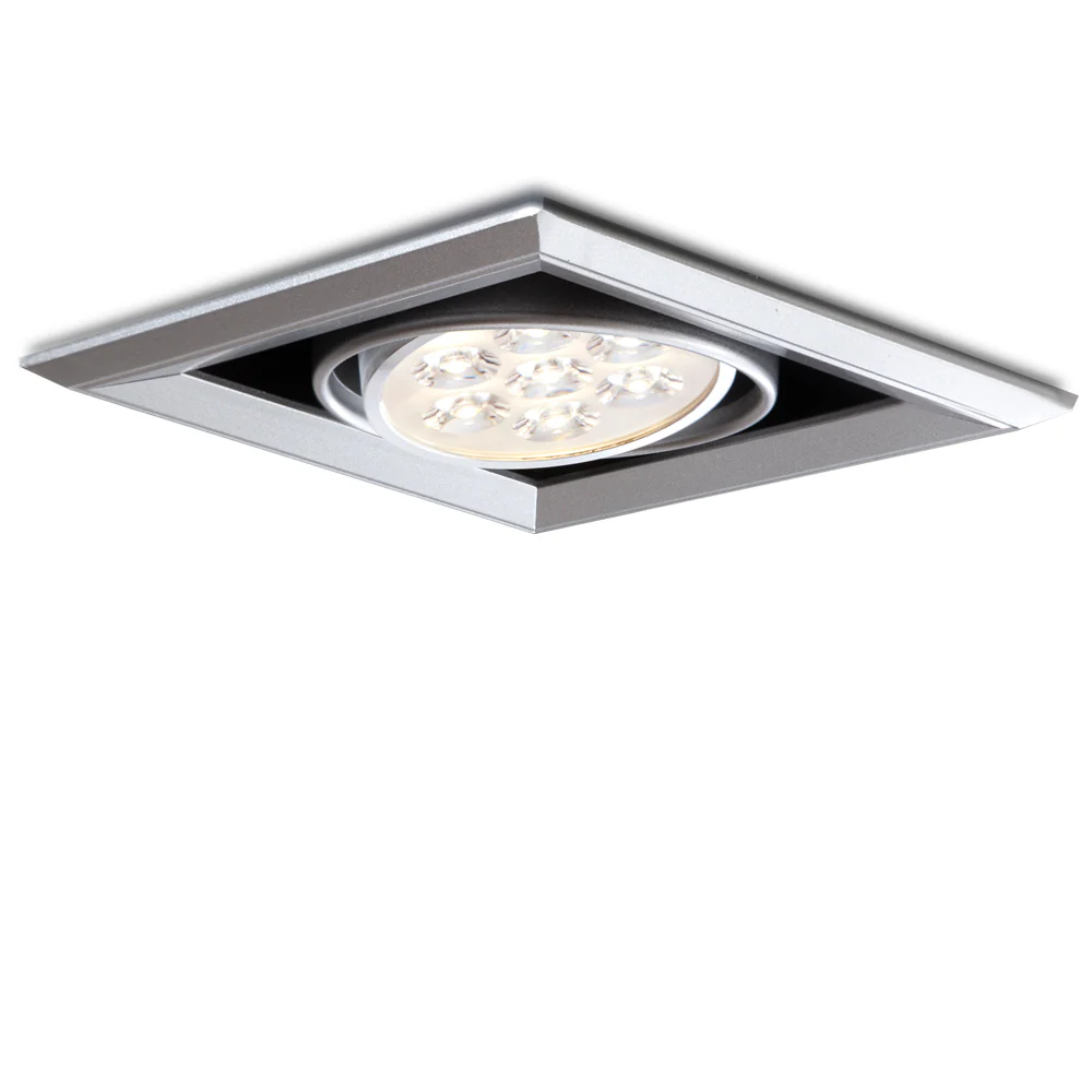 Foco Downlight  LED Cuadrado 7W 700Lm 40.000H - Image 2