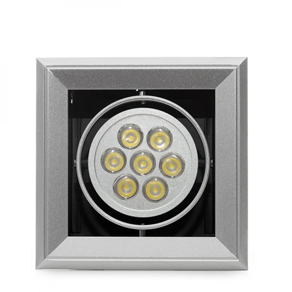 Foco Downlight  LED Cuadrado 7W 700Lm 40.000H - Image 3