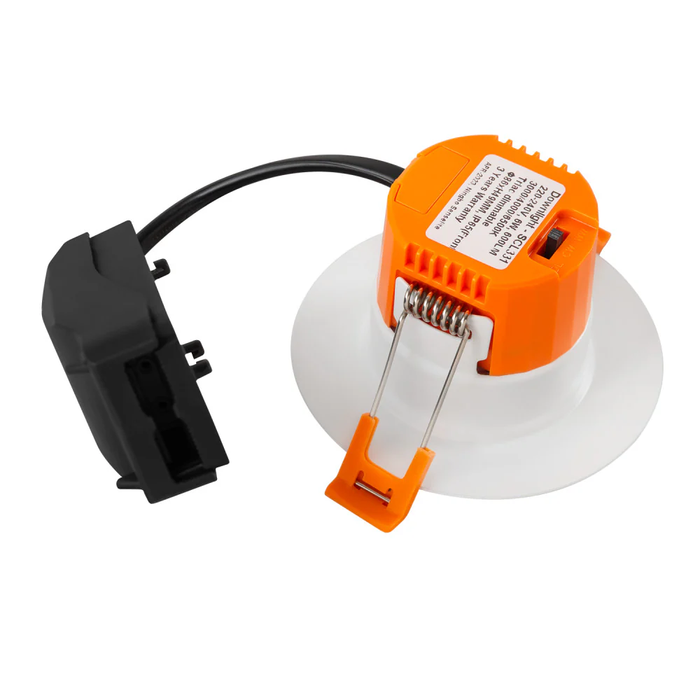 Foco Downlight LED Empotrable 6W 600Lm CCT 3000-6500ºK Regulable IP65 60º Ignífugo  [SE-SCL331-6W-CCT] - Image 6