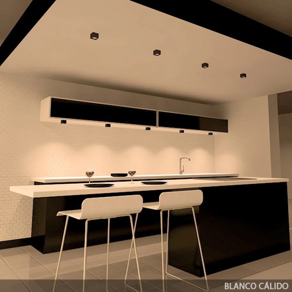 Foco Downlight LED Superficie 3W 300Lm 6000ºK Rectangular 40.000H [BF-MZ3002-3W-W-R-CW - Image 6