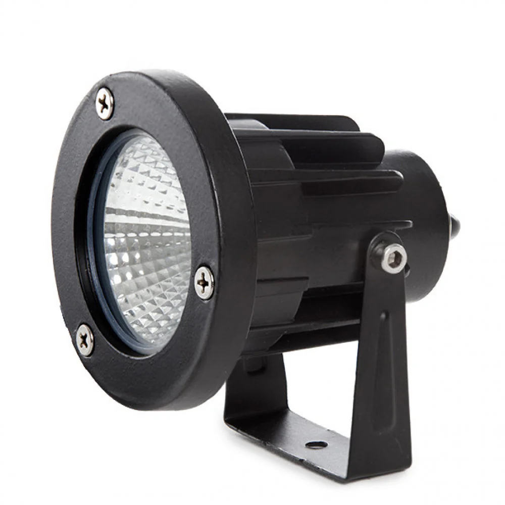 Foco LED COB Jardines 18W  1620Lm 6000ºK Pincho 40.000H Acabado Negro - Image 2