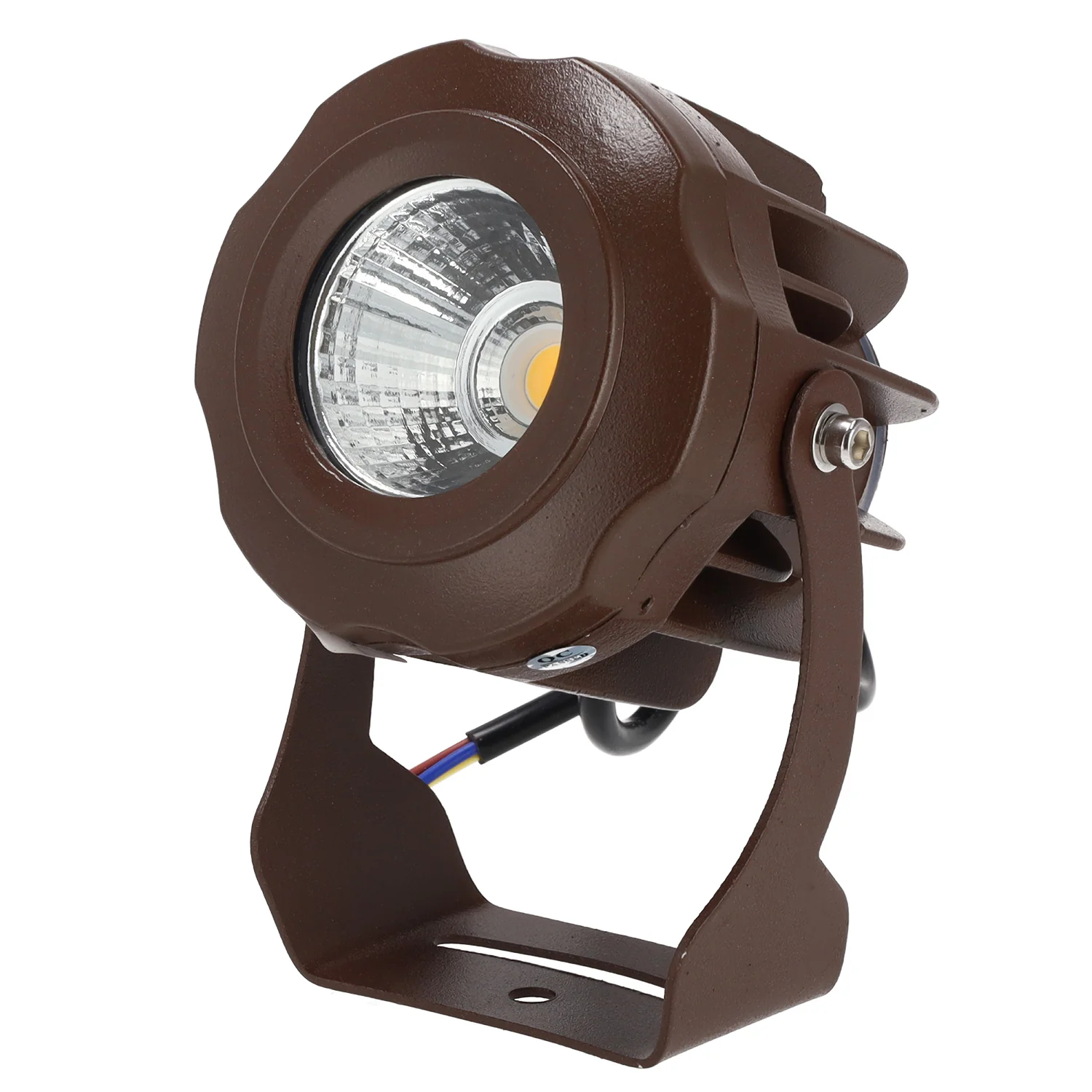 Foco Led con Pincho Jardín 10W IP65 2700ºK Acabado Marrón - Image 2