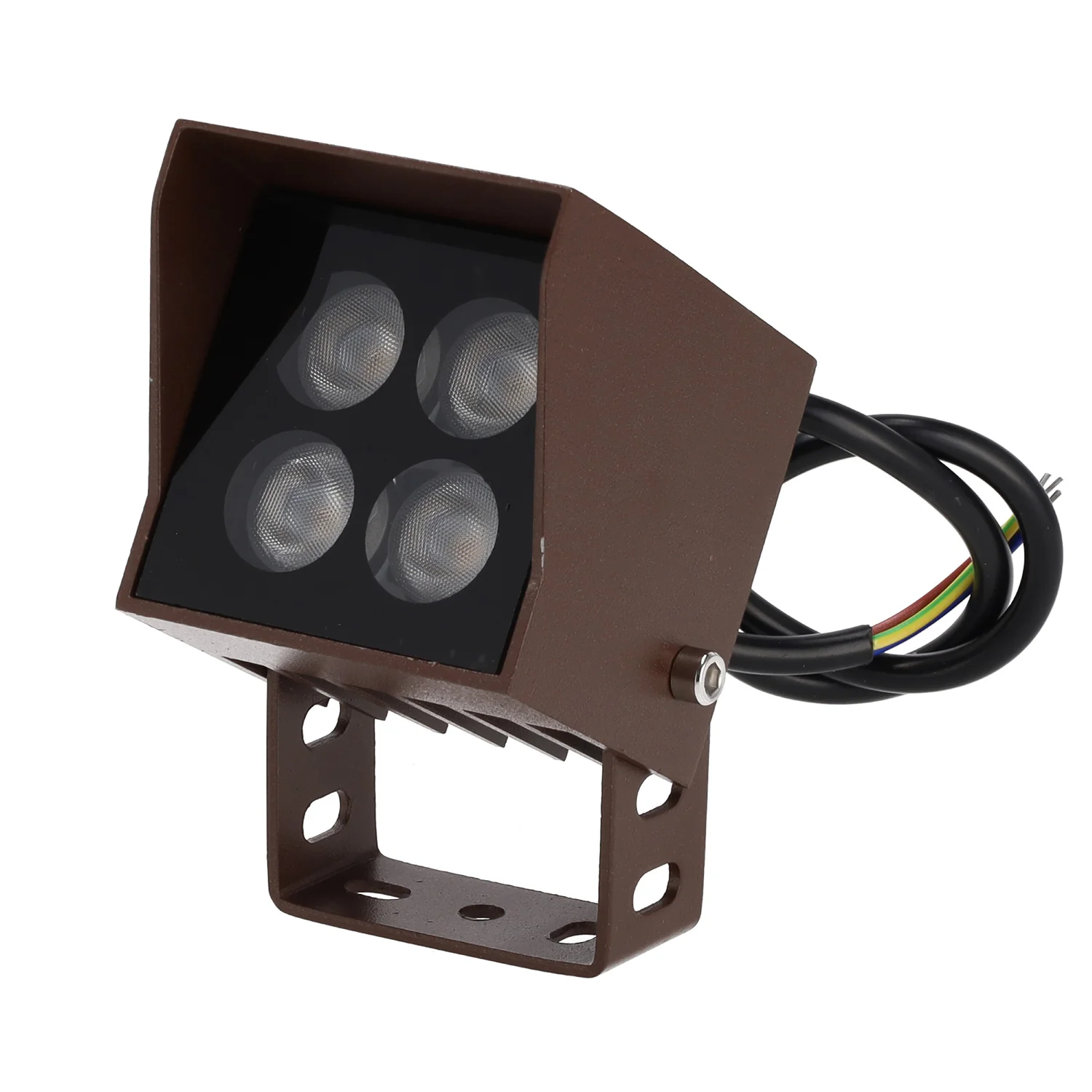 Foco Led con Pincho Jardín 4W IP65 2700ºK Acabado Marrón - Image 2