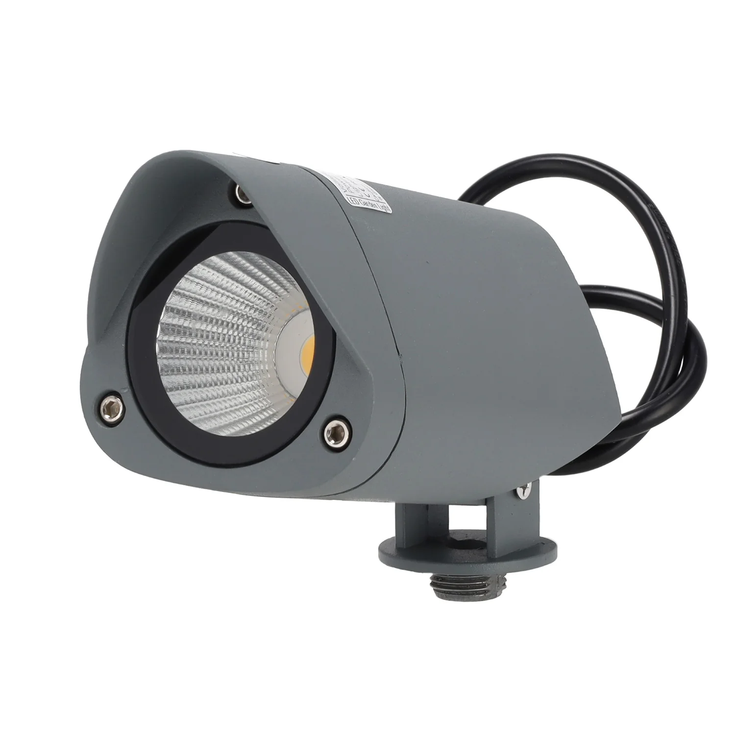 Foco Led con Pincho Jardín 7W IP65 2700ºK Acabado Gris - Image 2