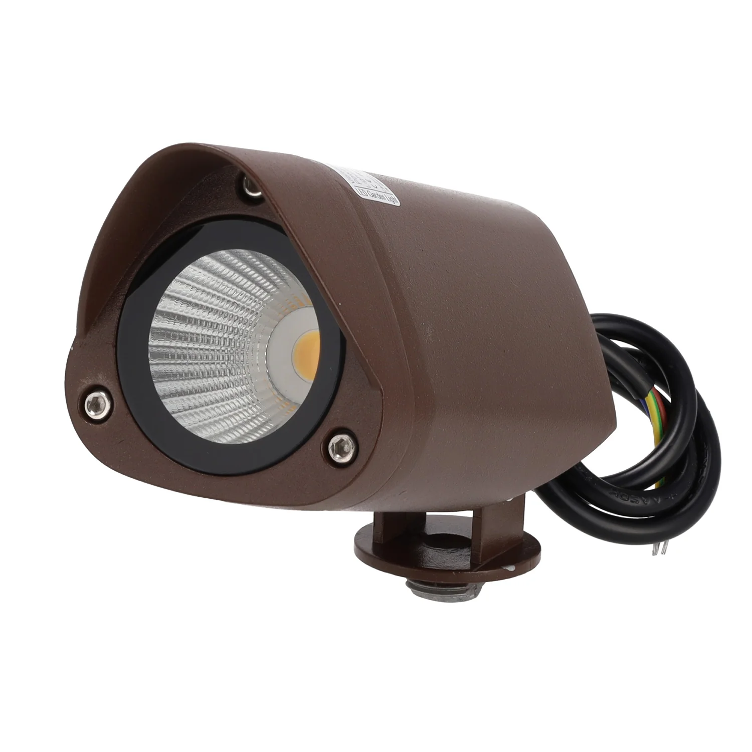 Foco Led con Pincho Jardín 7W IP65 2700ºK Acabado Marrón - Image 2
