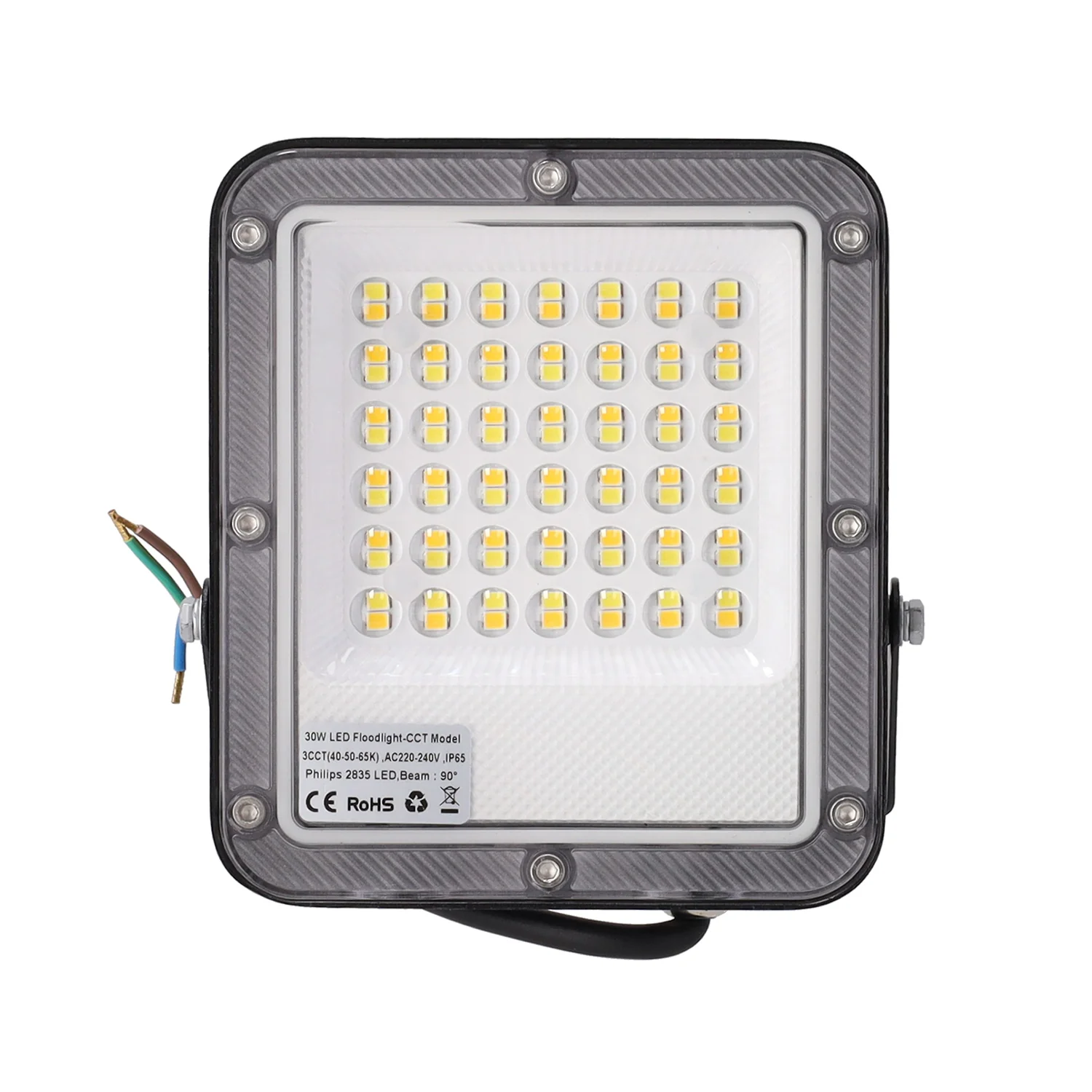 Proyector LED 30W 110Lm/W 90º 220-240VAC IP65 CCT (Tonalidad Luz Regulable) 4000/5000/6500ºK - Image 3