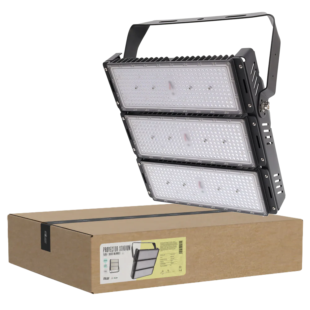 Proyector LED 750W Stadium 112500Lm Driver Meanwell 1-10V IP65 Philips 3030 100.000H