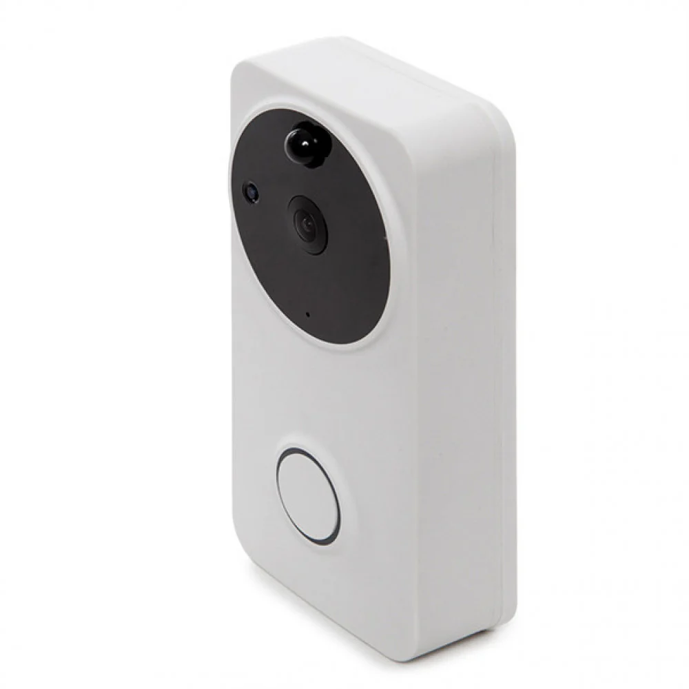 Interfono Wifi 1Mp - Audio Bidireccional - Detección Movimiento-Sonido - Visión Nocturna - Compatible Alexa-Google Home