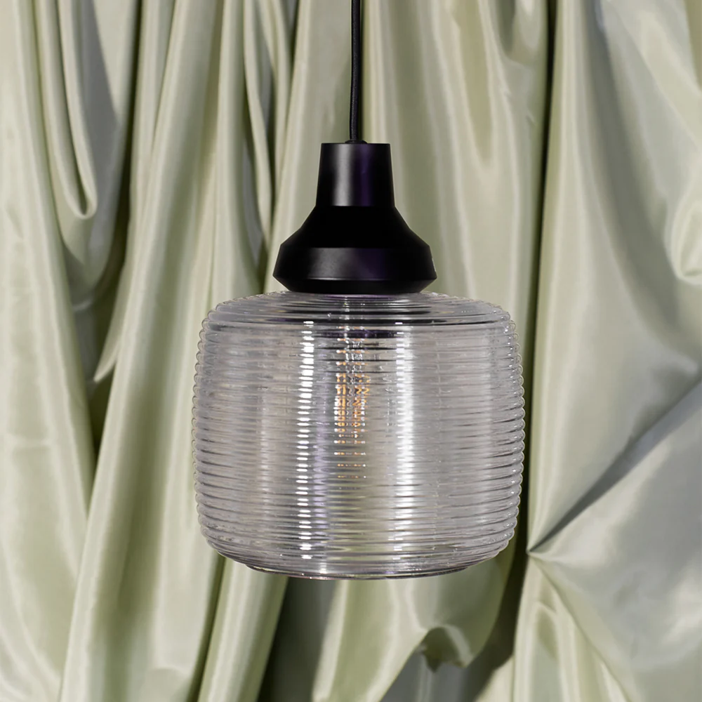 Lámpara Colgante "New Wave Stripe Clear" E27 Sin Bombilla - Image 4