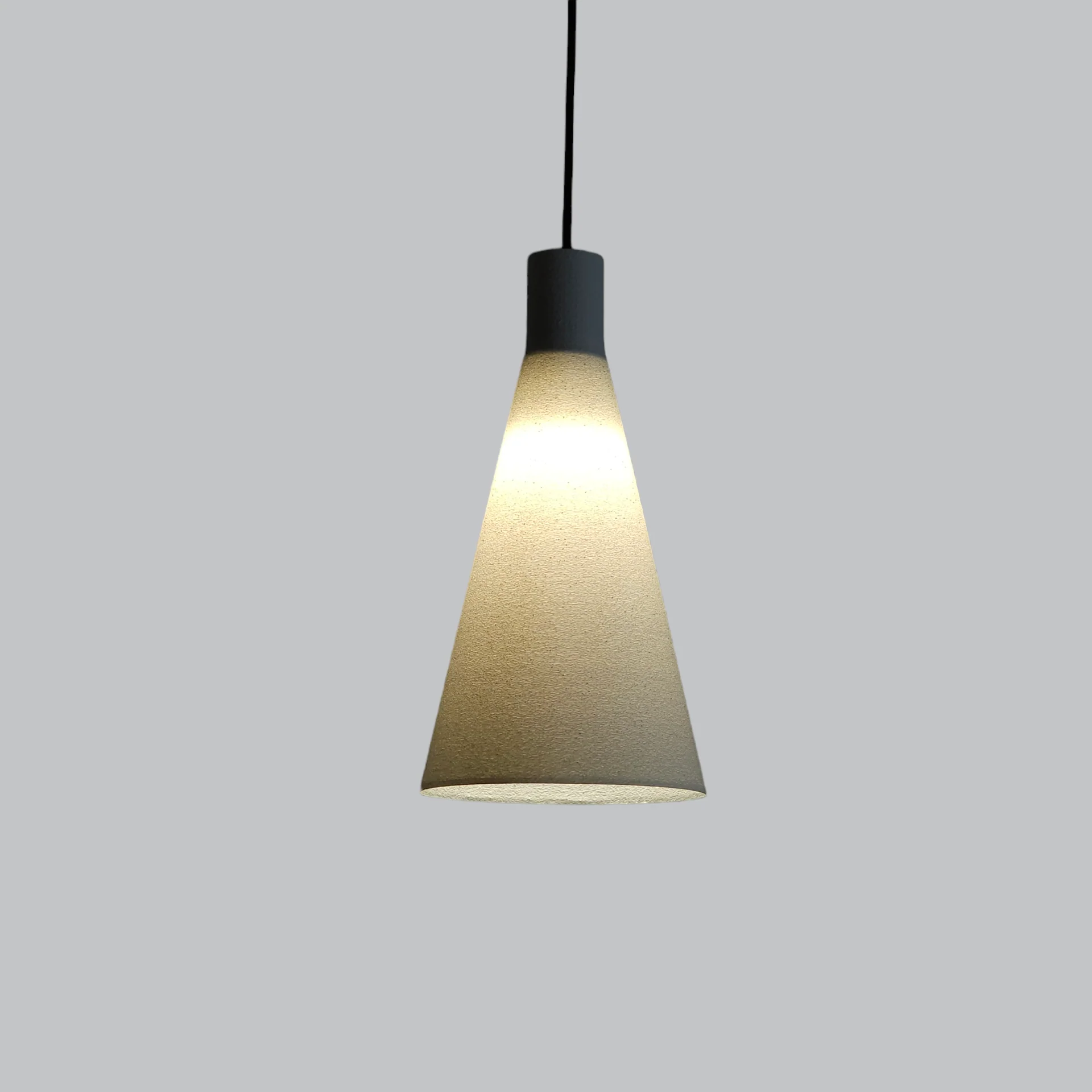 Lámpara Colgante "Shu" Color Blanco/Florón Negro/Cable Negro - Image 3