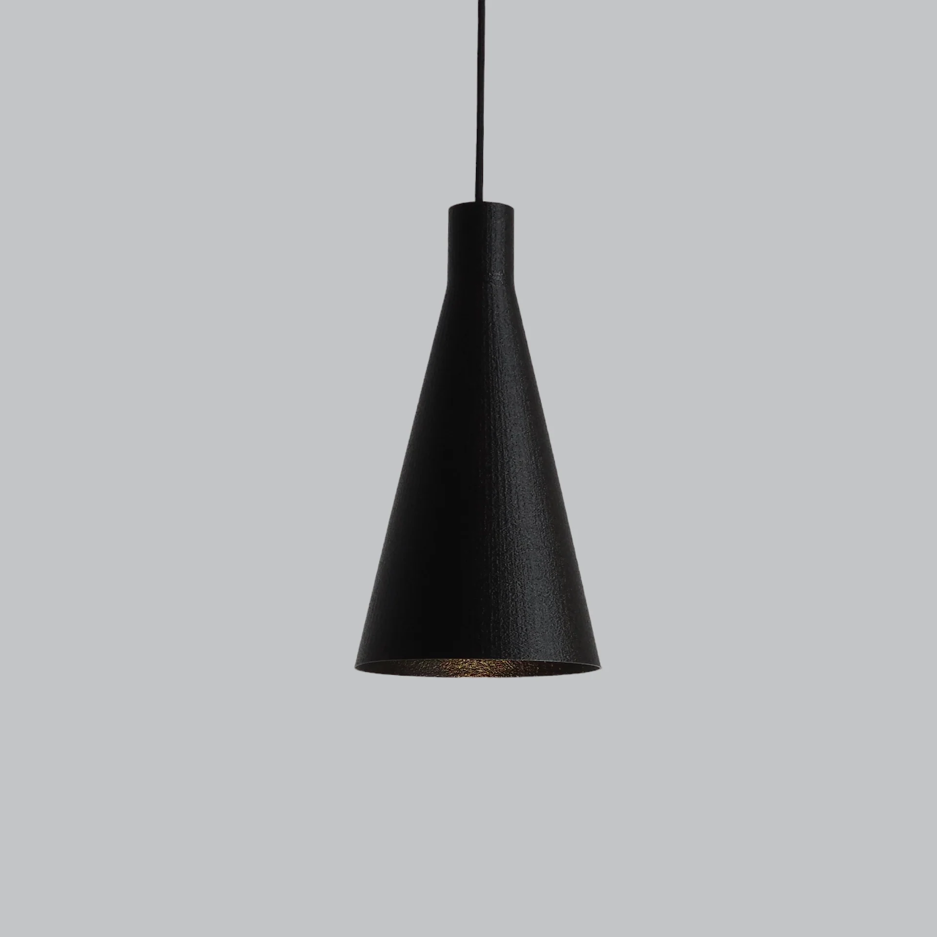Lámpara Colgante "Shu" Color Negro/Florón Negro/Cable Negro - Image 2