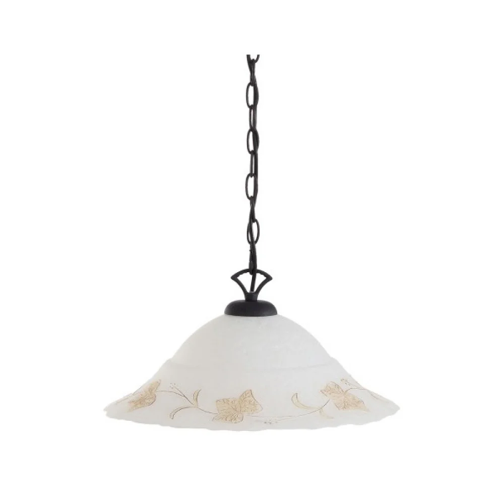 Lámpara de Araña de Estilo Clásico FOGLIA E27 1 Luz (Sin Bombilla) [I-L-21430