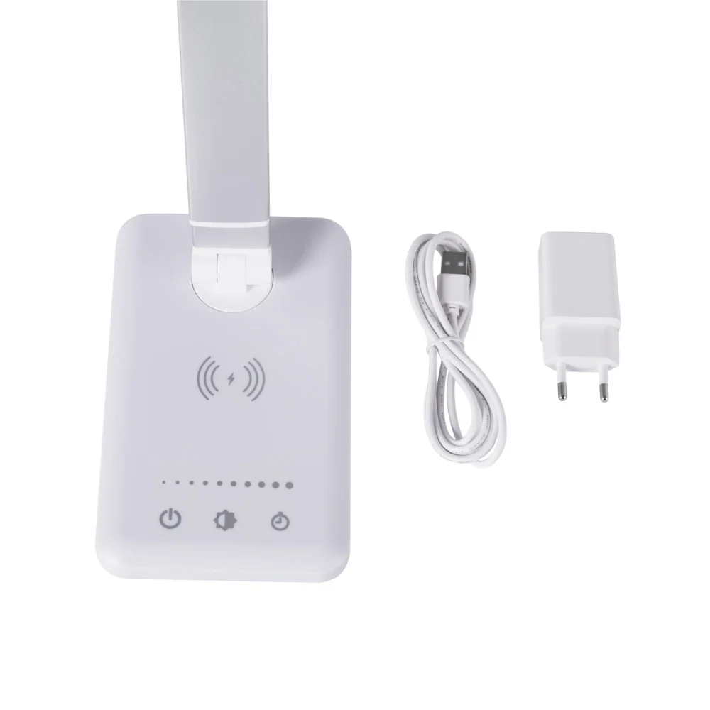 Lámpara de Mesa LED con Cargador Teléfono Inalámbrico 6W 420Lm CCT (Tonalidad Luz Regulable) - Image 9