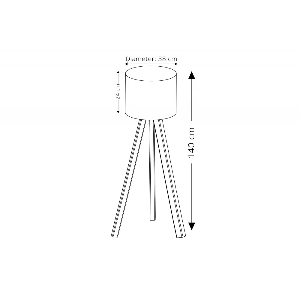 Lámpara de Suelo  "Kano-2" [OPV-780SGN2455] - Image 2