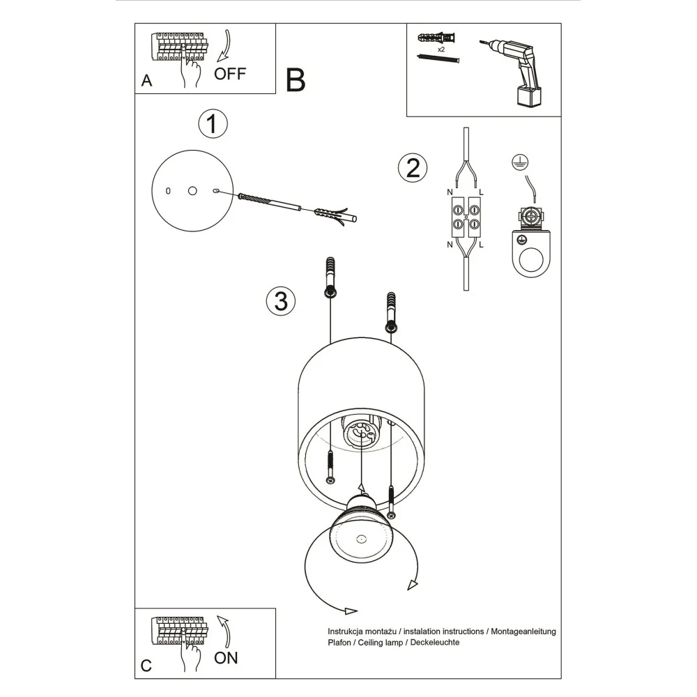 Lámpara de Techo "Orbis" [SOL-SL.0016] - Image 15
