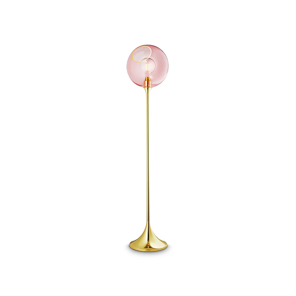 Lámpara Suelo "Ballroom Rose" E27 Sin Bombilla
