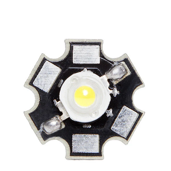 LED High Power 1W 120Lm 6000ºK 35X35 Heatsink 50.000H  [CH-LED-1W-35MIL-D-CW] - Image 3