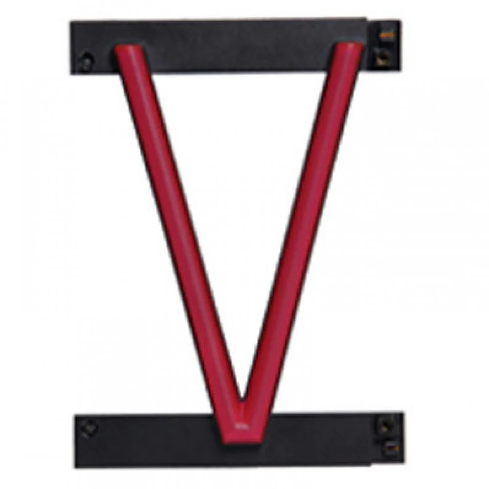 Letra LED Neon V Ancho 108Mm Alto 161Mm Fondo 38Mm - - - Image 3
