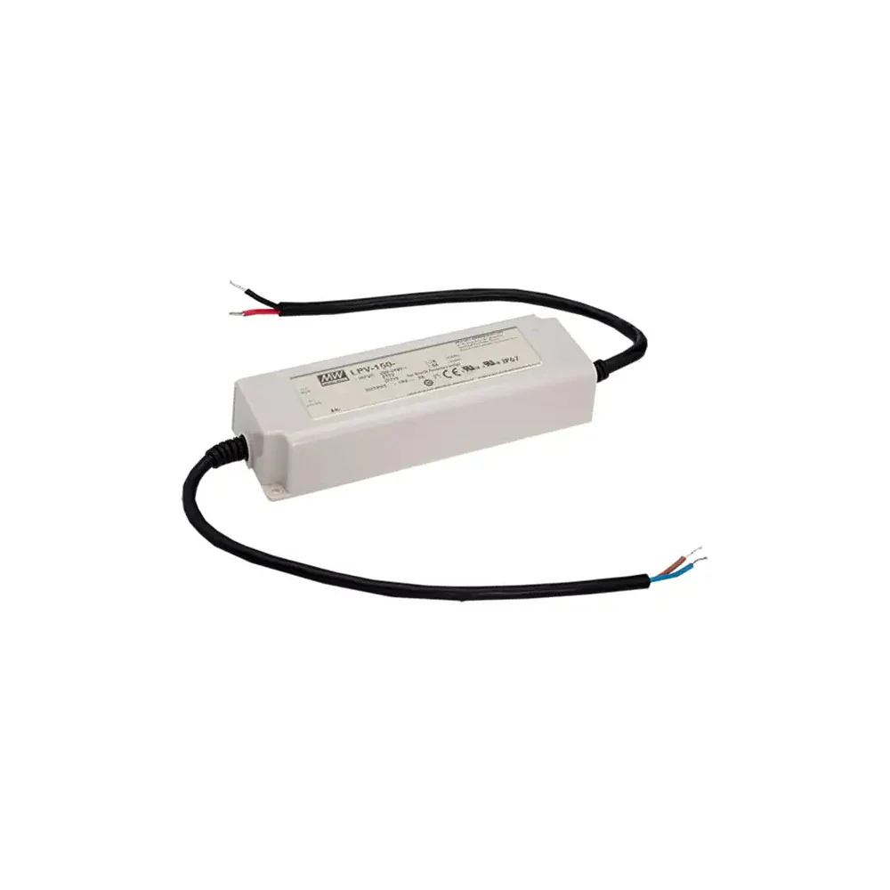 LPV-150-15 IP67 Transformador MEANWELL Entrada 180-305VAC Salida 15VDC 8A 120W Aislamiento 3000VAC