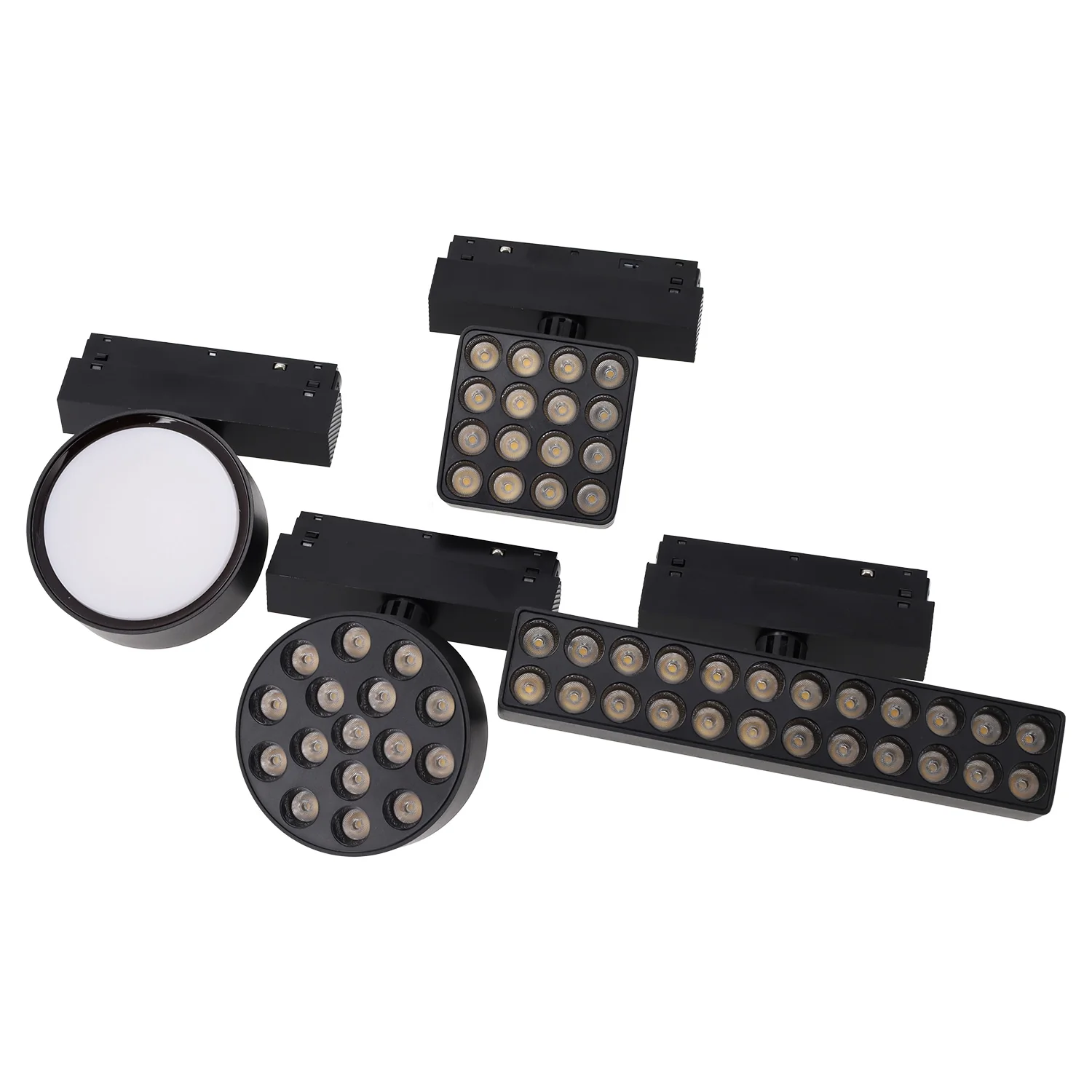 Luminaria LED Magnética para Carril 16W 97x97mm 90Lm/W CCT (Tonalidad Luz Ajustable) - Image 4