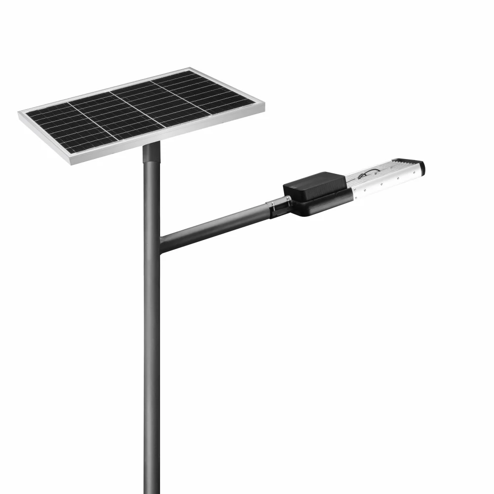 Luminaria LED Solar Híbrida 80W 180Lm/W (110W Monocristalino) Blanco Cálido 3000K - Image 3