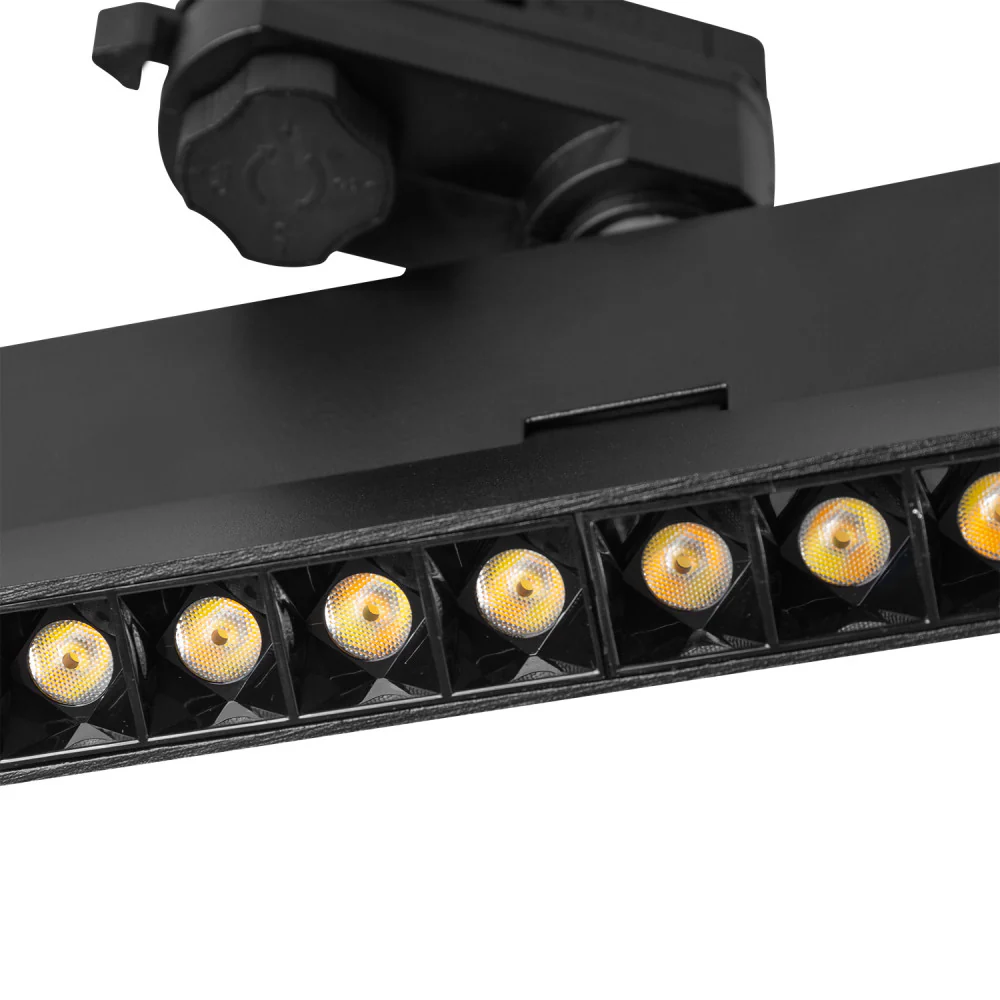 Luminaria Lineal de Carril LED Trifásico Epistar 5054 12W 1200Lm  CCT (Tonalidad Luz Regulable) TRIAC  [1916-TL-12W-3F-CCT] - Image 3