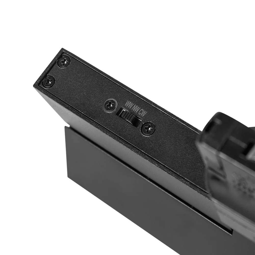 Luminaria Lineal de Carril LED Trifásico Epistar 5054 12W 1200Lm  CCT (Tonalidad Luz Regulable) TRIAC  [1916-TL-12W-3F-CCT] - Image 4