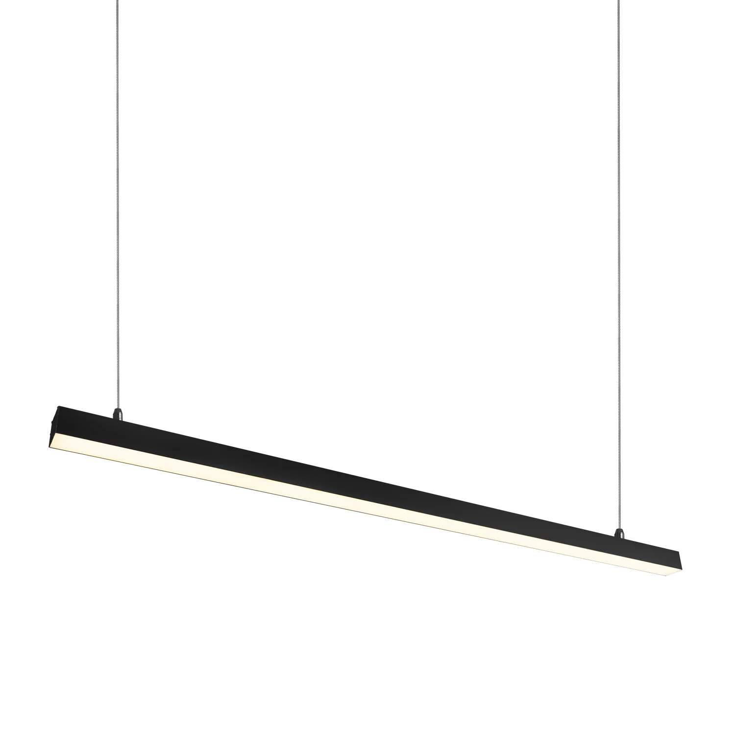 Luminaria Lineal LED Philips 2835 150 Cm CCT (Tonalidad Luz Regulable) 50W 7500Lm IP40 Acabado Negro Superficie/ Suspendida