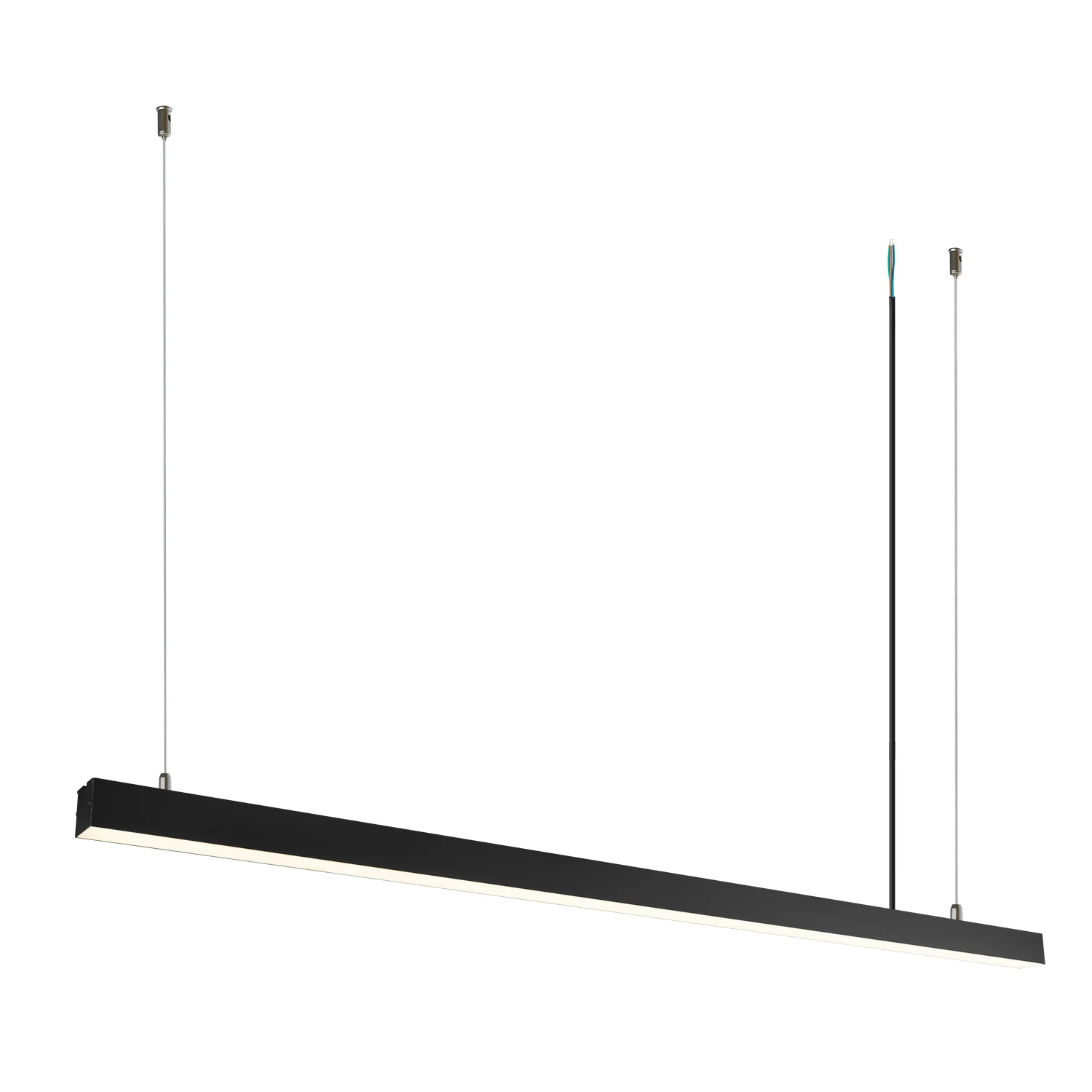 Luminaria Lineal LED Philips 2835 150 Cm CCT (Tonalidad Luz Regulable) 50W 7500Lm IP40 Acabado Negro Superficie/ Suspendida - Image 2