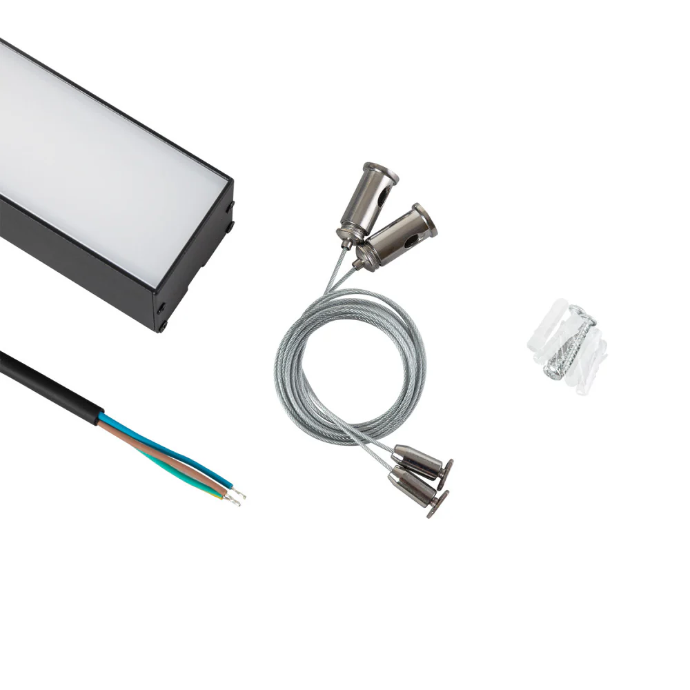 Luminaria Lineal LED Philips 2835 150 Cm CCT (Tonalidad Luz Regulable) 50W 7500Lm IP40 Acabado Negro Superficie/ Suspendida - Image 6