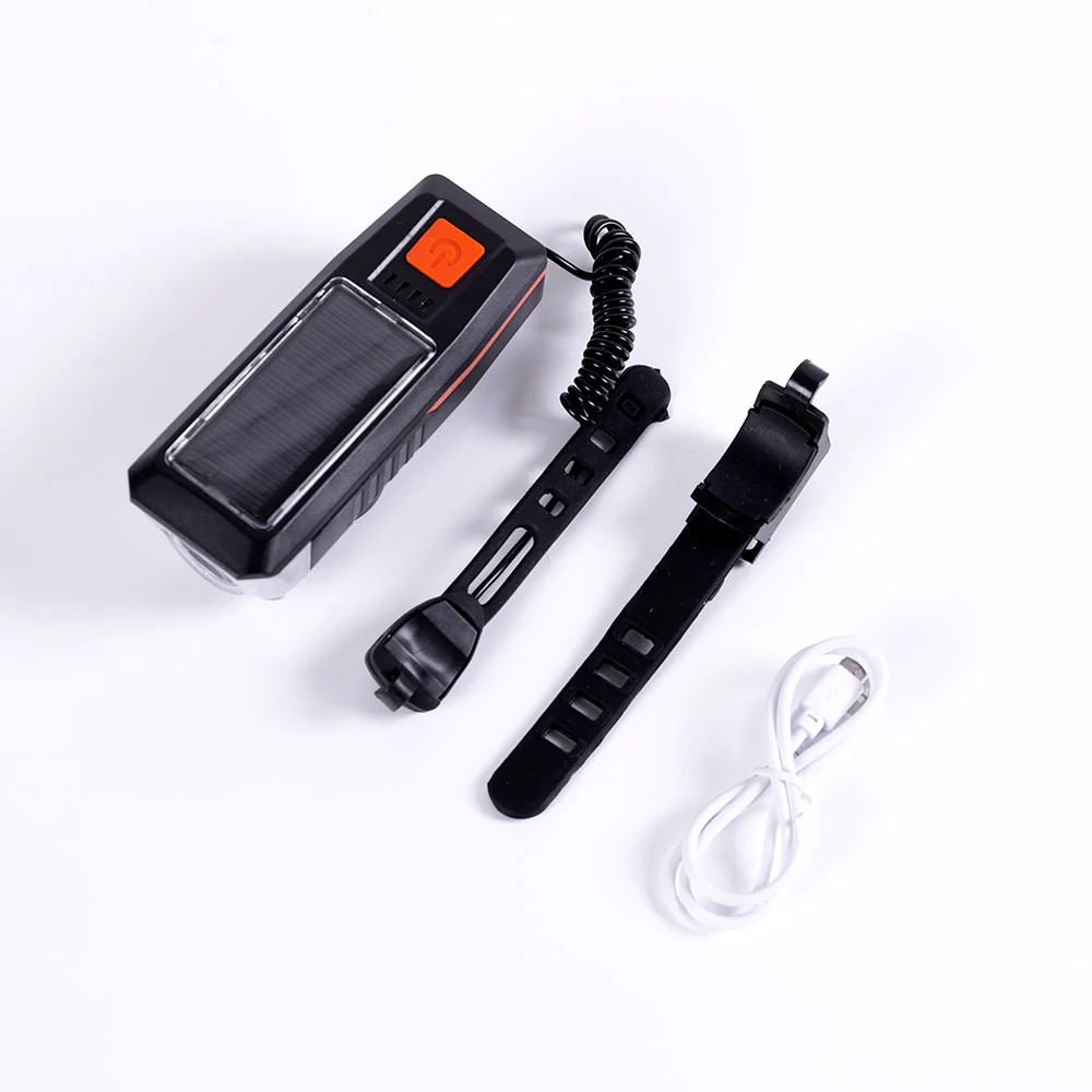 Luz Delantera Bicicleta LED 2 Niveles Sensor Batería USB - Anti Deslumbramiento - Image 4