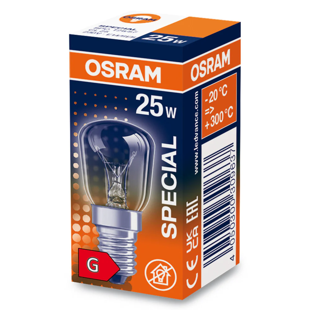 [LVE-4050300309637] Ledvance/Osram Bombilla Incandescente E14 25W 140Lm 2700K   Regulable - Blanco Muy Cálido - Image 2