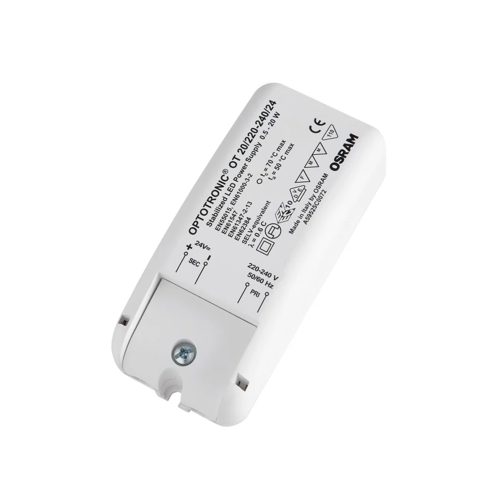 Controlador LED Osram OptoTronic OT CV 20/220-240/24