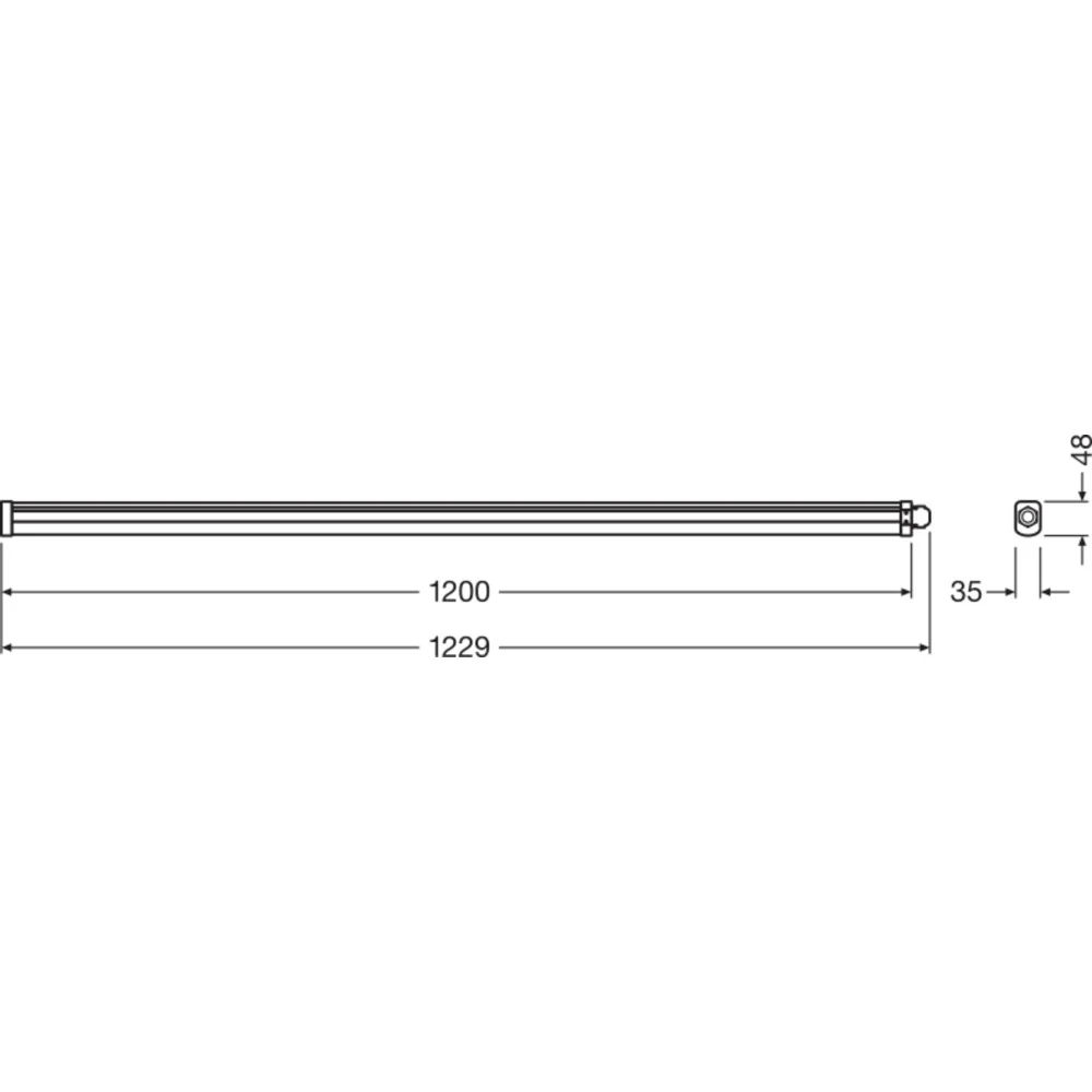 [LVE-4058075066458] Equipo Estanco Ledvance   36W 4000Lm 4000K 120º IP65 - Image 3