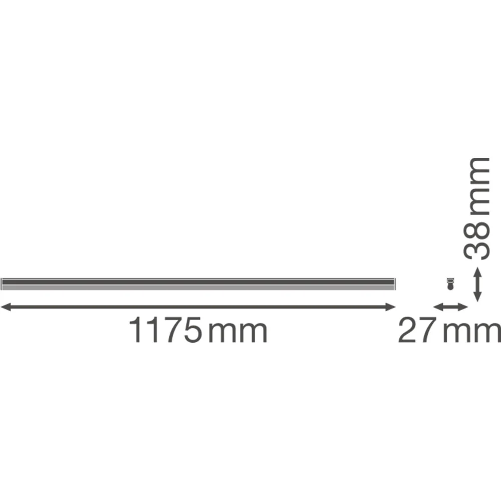 [LVE-4058075099739] Luminaria LED Lineal Ledvance "Compact"   20W 2000Lm 3000K 140º IP20 - Image 3