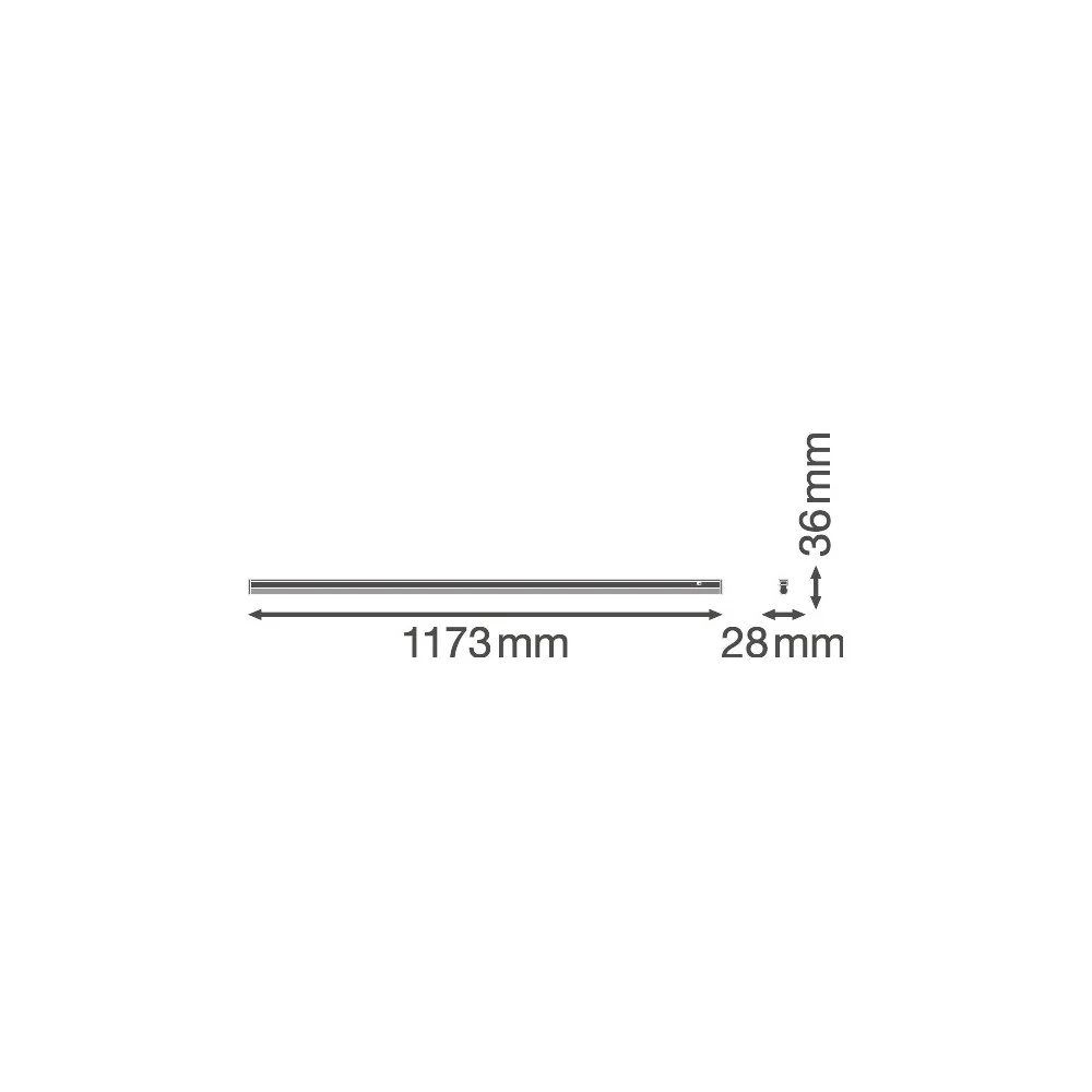 Luminaria LED lineal Ledvance "Compact" 14W 1400Lm 3000K 140º IP20 - Image 3