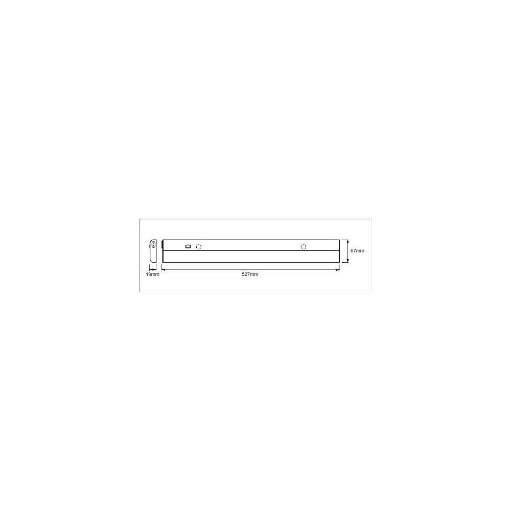 Luminaria LED lineal con sensor Ledvance 12W 760Lm 3000K 120º IP20 - Image 3