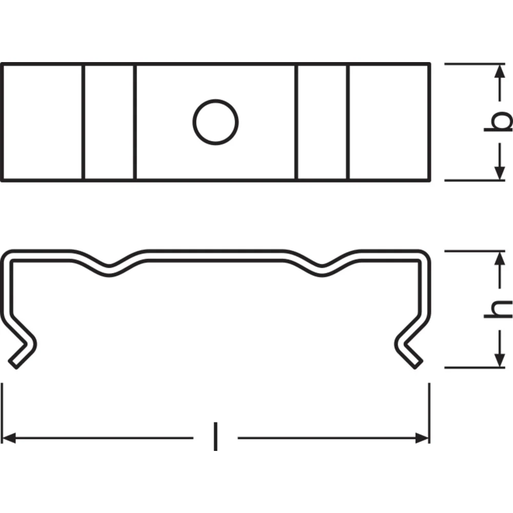 [LVE-4058075276659] Ledvance Clip Perfíl Ancho Tiras LED -PW02/MB Pack 2 - Image 2