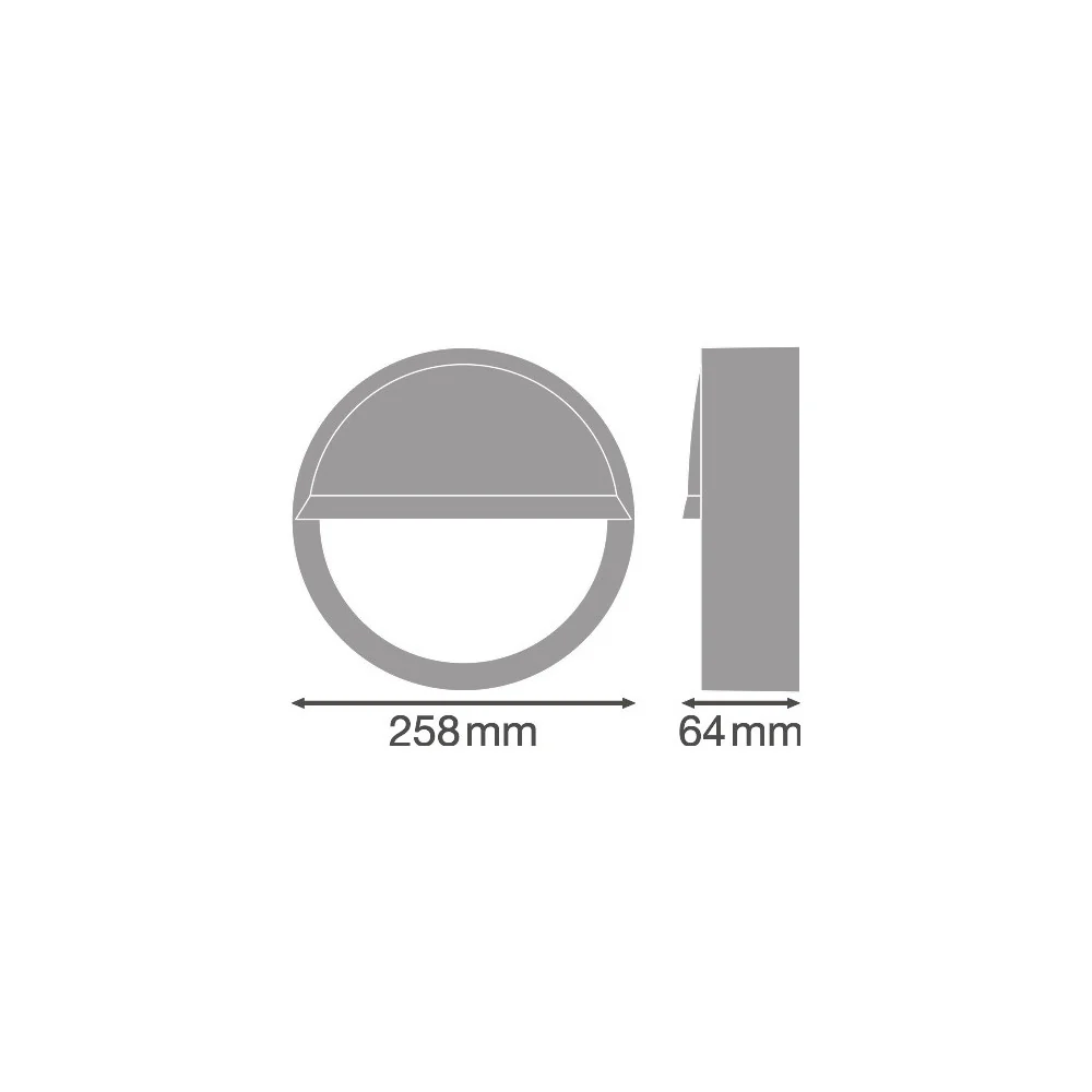 [LVE-4058075375482] Accesorio Aplique LED Ledvance Párpado 250 - Image 3